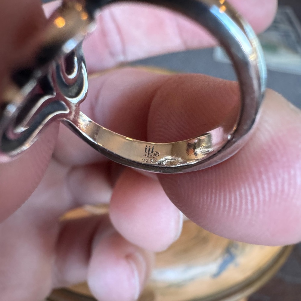 James Avery Silver Heart Ring - Picture 2 of 6
